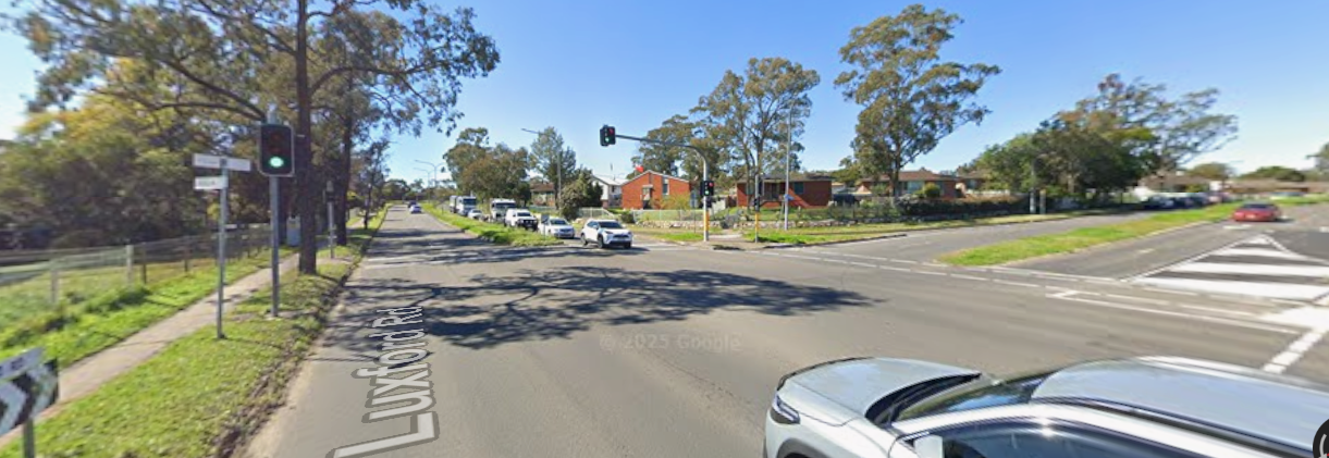 Residential street in Bidwill