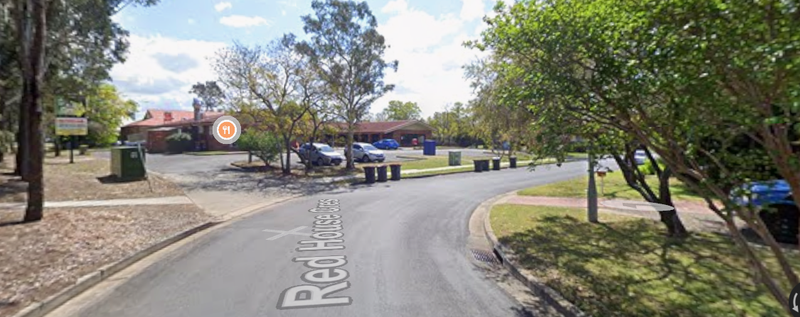 Semi-rural streetscape in the Mulgrave area
